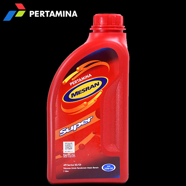 PERTAMINA Engine Oil MESRAN SUPER(SAE 20W-50) 1L