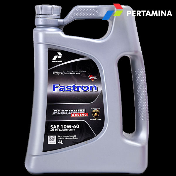 PERTAMINA Engine Oil Fastron Platinum Racing(SAE 10W-60) 4L