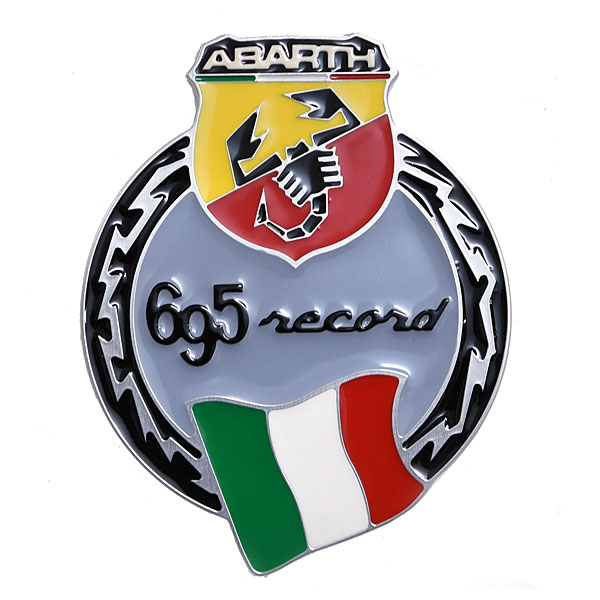 ABARTH Genuine 695 Biposto Record Side Badge