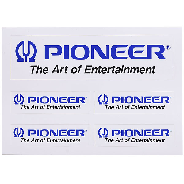 PIONEER Sticker Set