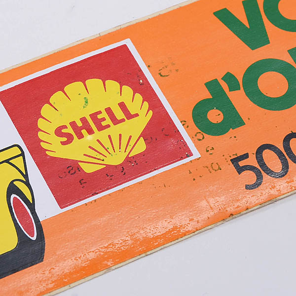 Volante d'oro Shell -500 KM IMOLA 1971-Vintage Sticker