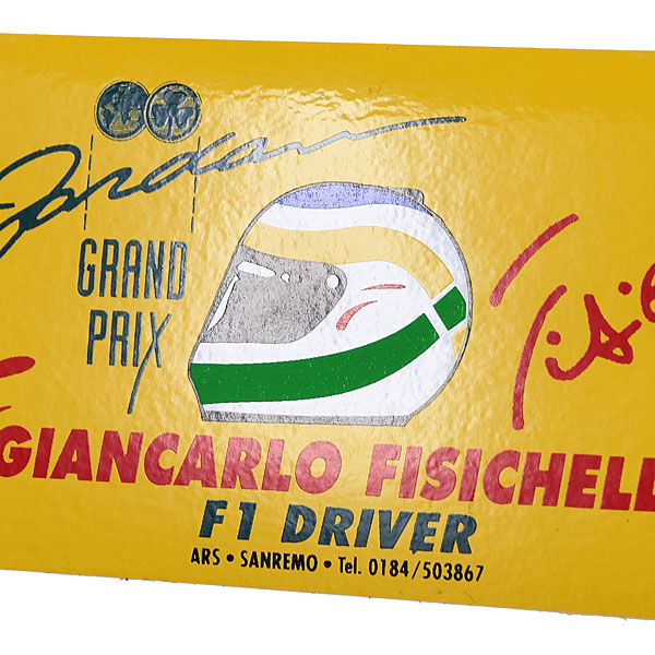 GIANCARLO FISICHELLA JORDAN Sticker