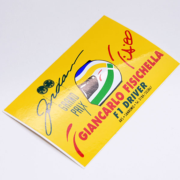 GIANCARLO FISICHELLA JORDAN Sticker