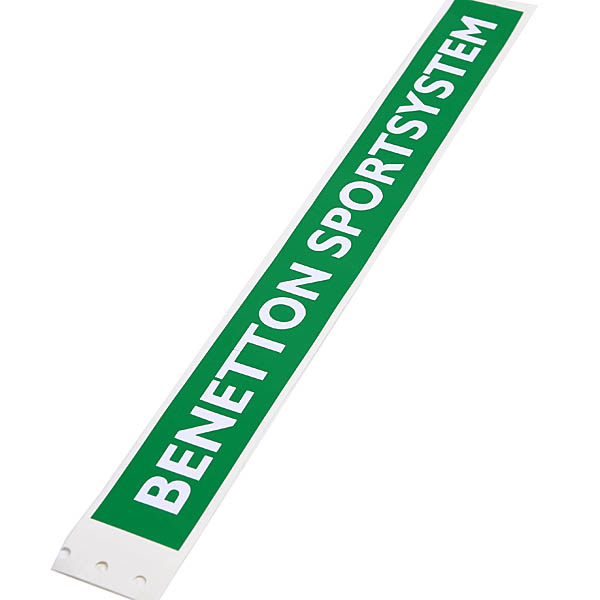 BENETTON SPORTSYSTEM Helmet Visor Sticker