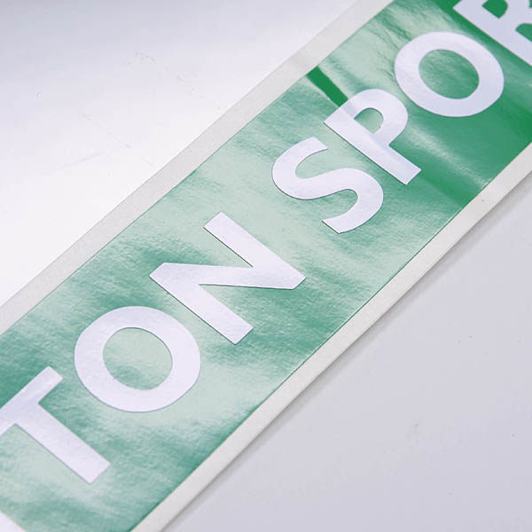 BENETTON SPORTSYSTEM Helmet Visor Sticker