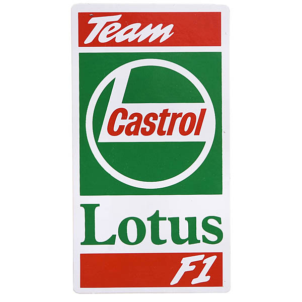 Team Lotus F1 Castrol Team Sticker