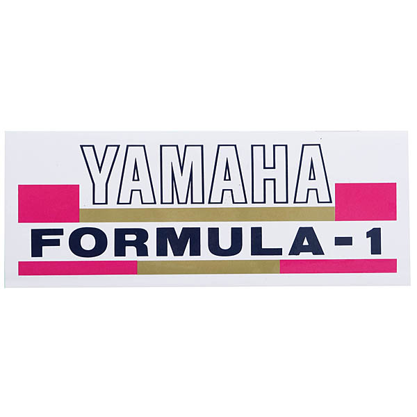 YAMAHA Formula-1 Promotion Sticker