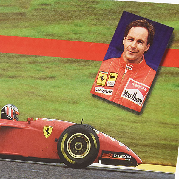 Scuderia Ferrari 1995オフィシャルドライバーズカード(G. BERGER ...