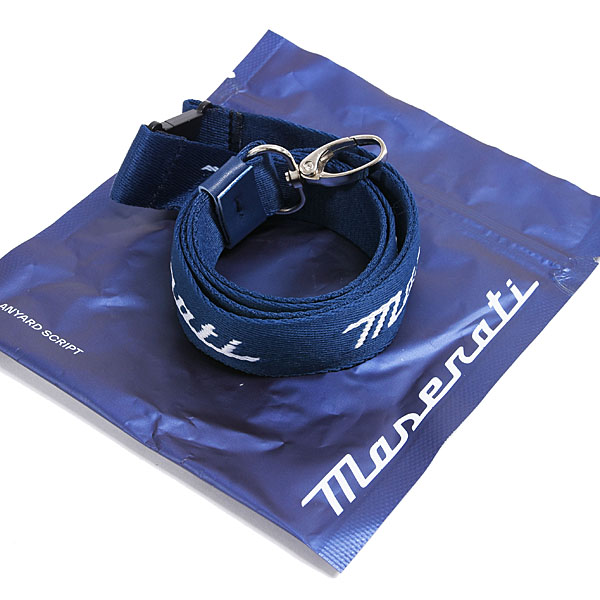 MASERATI jaquard Neck Strap