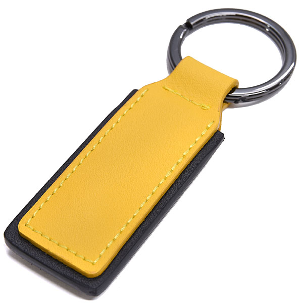 Lamborghini Square shape Leather Keyring