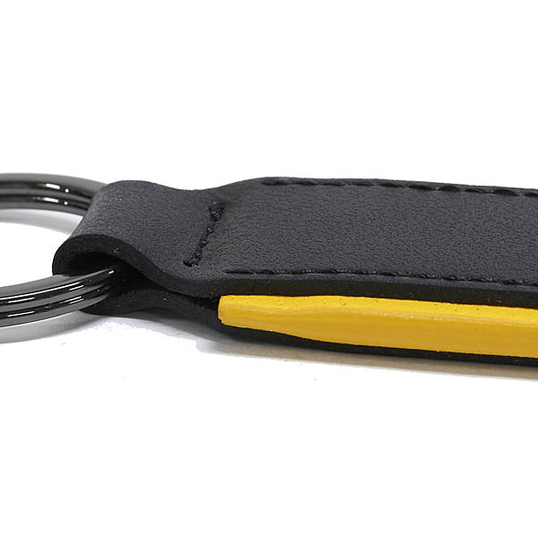 Lamborghini Square shape Leather Keyring