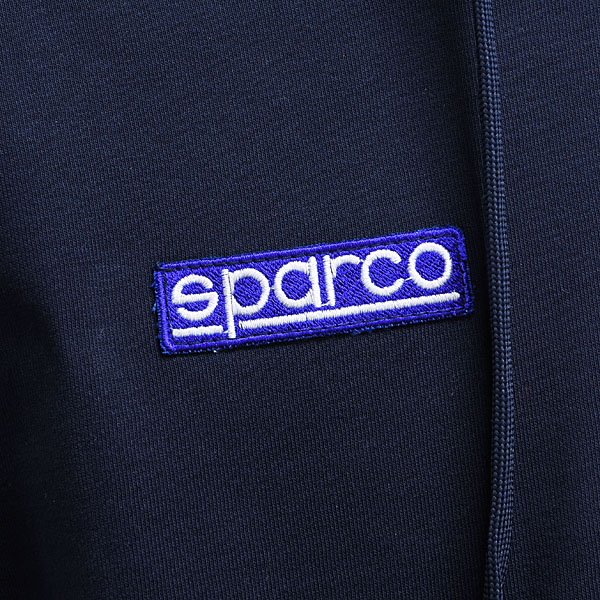 MARTINI RACING Official Big Stripe Hooded Felpa (Navy) by Sparco