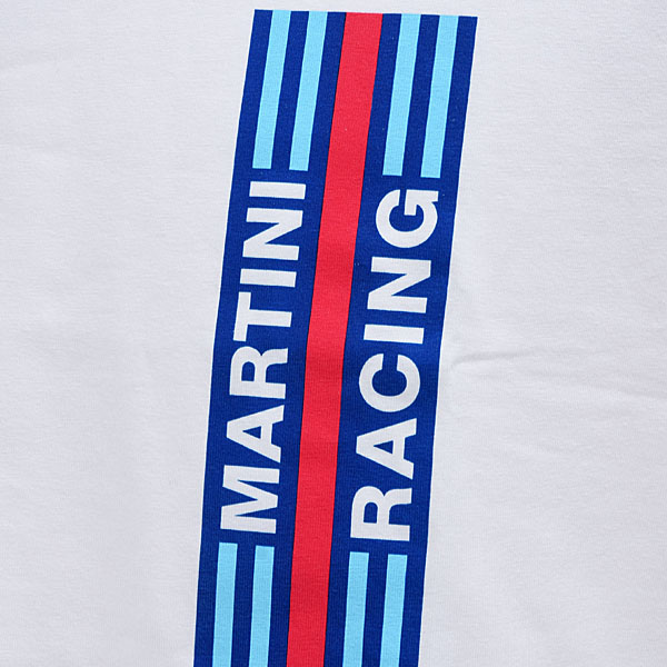 MARTINI RACING Official BIG StripeT-shirts(White) by Sparco