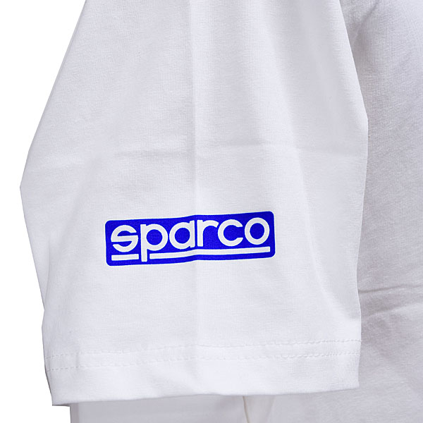 MARTINI RACING Official BIG StripeT-shirts(White) by Sparco