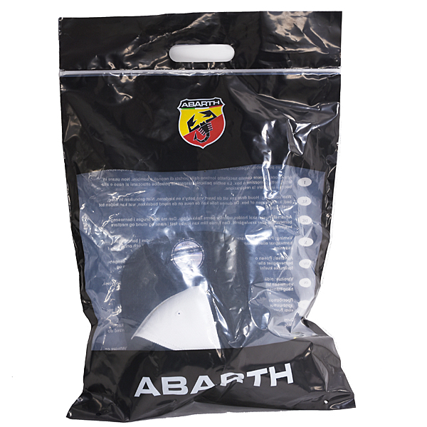 ABARTH Official Flat Visor Baseball Cap (Gray / White)