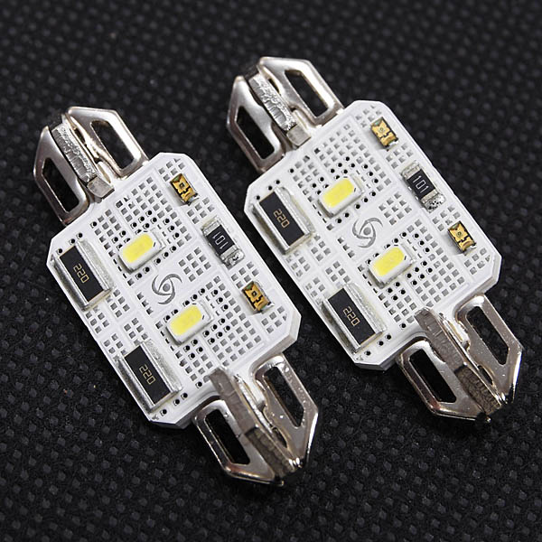 FIAT/ABARTH 500/595/695 Licence Lamp LED Bulbs 