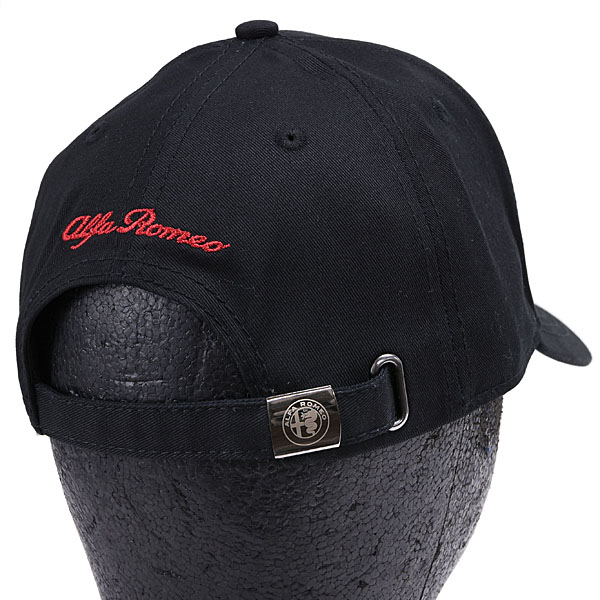 Alfa Romeo Official Biscione Baseball Cap (BLACK)