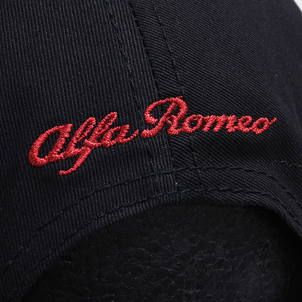 Alfa Romeo Official Biscione Baseball Cap (BLACK)