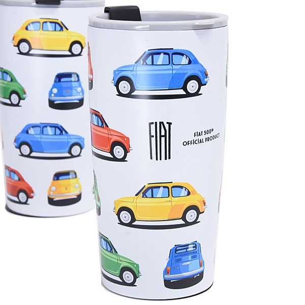 FIAT Nuova 500 Thermo Tumbler<br><font size=-1 color=red>04/24到着</font>