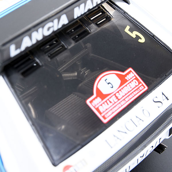 1/24 LANCIA DELTA S4 1986 Rally San Remo Miniature Model