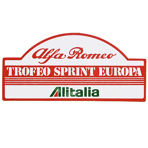 Alfa Romeo Torofeo Sprint Europa Sticker