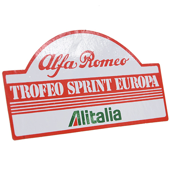Alfa Romeo Torofeo Sprint Europa Sticker