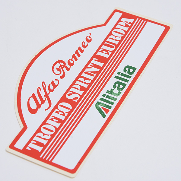 Alfa Romeo Torofeo Sprint Europa Sticker