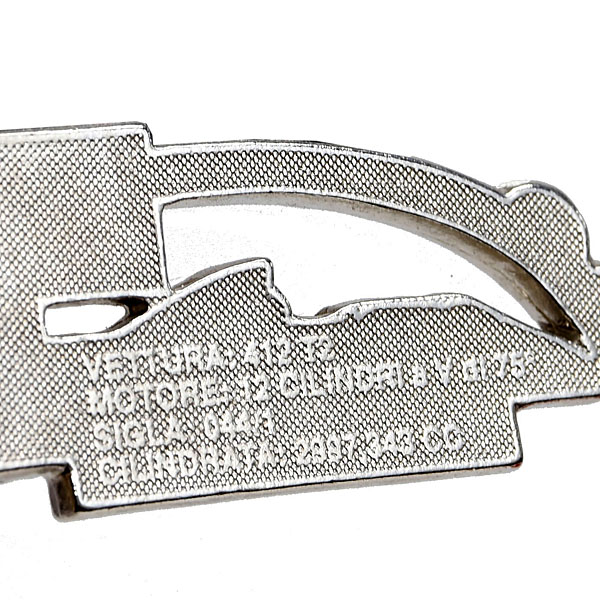 Scuderia Ferrari 412 T2 Key Ring