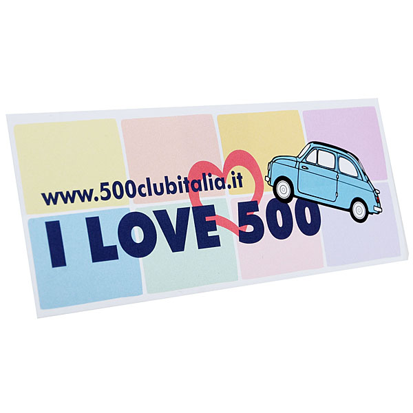 FIAT 500 CLUB ITALIA "I LOVE500"ƥå