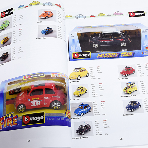 FIAT 500 All the Miniature Model Book