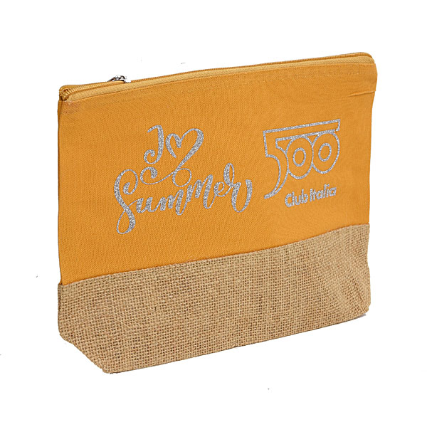 FIAT 500 CLUB ITALIA Official Hemp Pouch