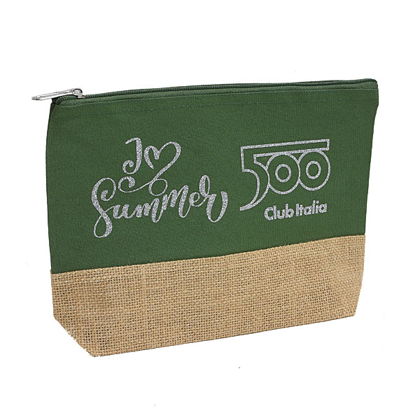 FIAT 500 CLUB ITALIA Official Hemp Pouch