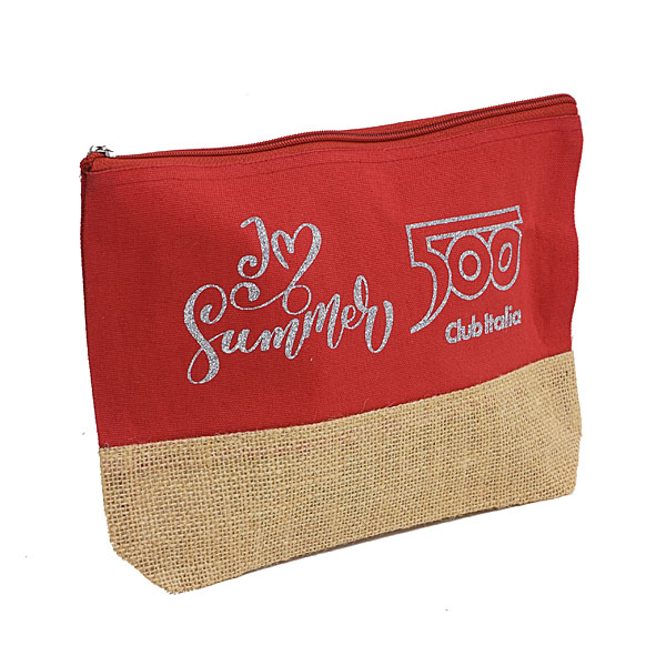 FIAT 500 CLUB ITALIA Official Hemp Pouch