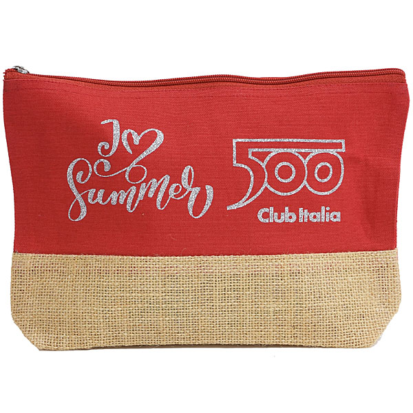 FIAT 500 CLUB ITALIA Official Hemp Pouch