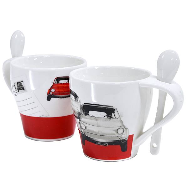 FIAT Nuova500 Espresso Cup Set