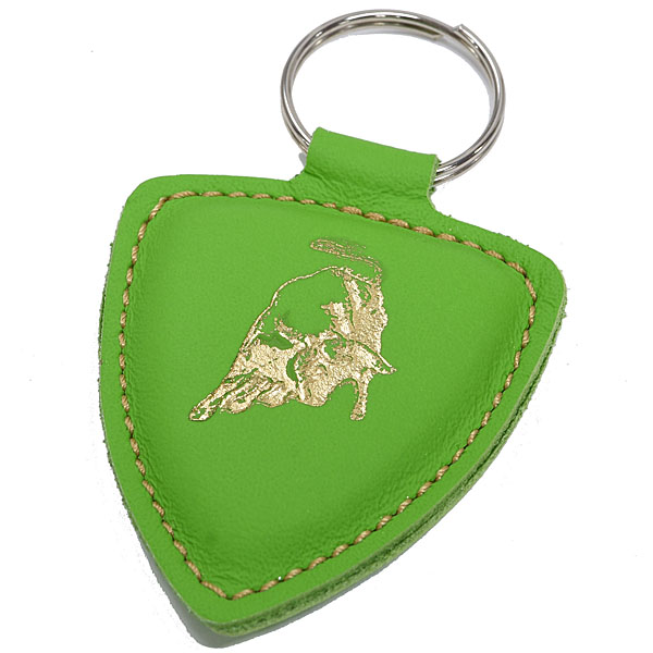 Lamborghini Genuine Vintage Leather Key Ring