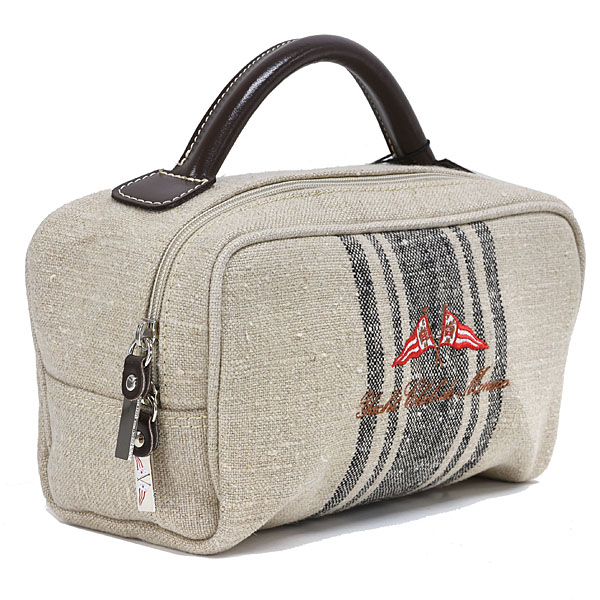 Yacht Club de Monaco Official Canvas travel Pouch(Gray)