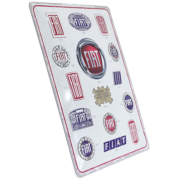 FIAT Genuine Successive Emblem Sign Board