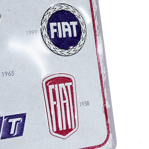 FIAT Genuine Successive Emblem Sign Board