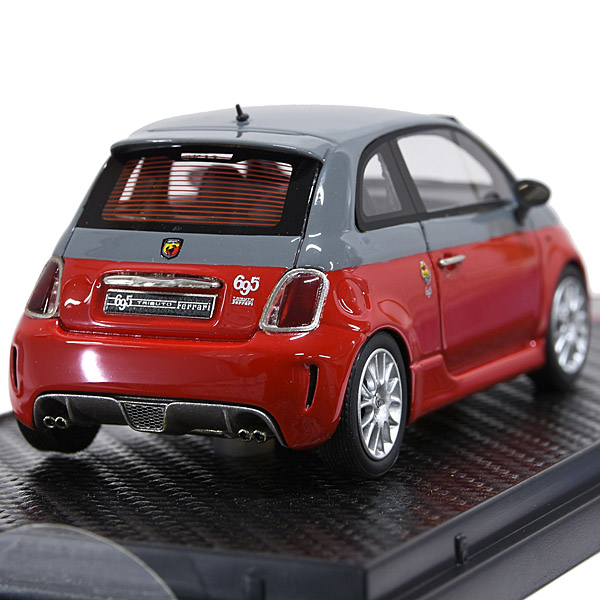 1/43 ABARTH 695 TRIBUTO Ferrari Miniature Model (Bicolor) by BBR