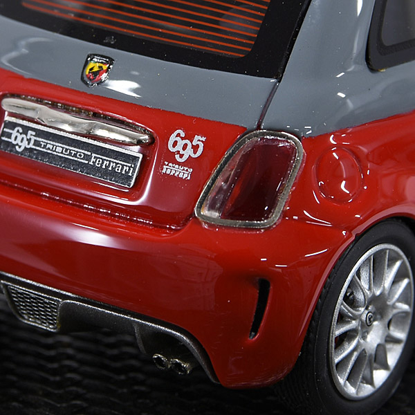 1/43 ABARTH 695 TRIBUTO Ferrari Miniature Model (Bicolor) by BBR