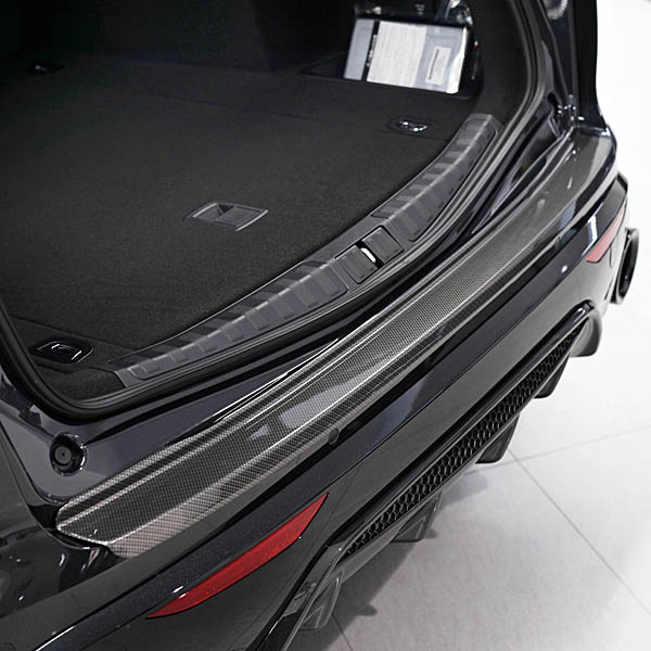  Alfa Romeo Stelvio Rear Bumper Protector(Carbon Look)