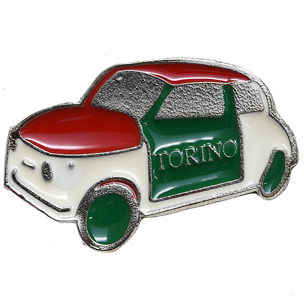 FIAT Nuova500 Torino Magnet(TriColore)