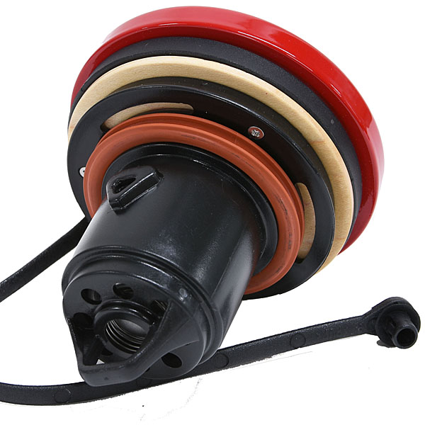 FIAT Official 500 Wooden Fuel Cap by La FIT+a (RED)