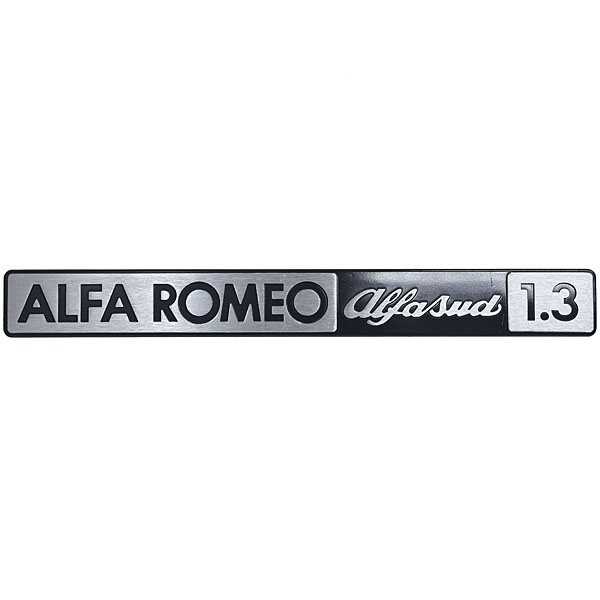  Alfa Romeo Genuine Alfasud Logo Plate1.3