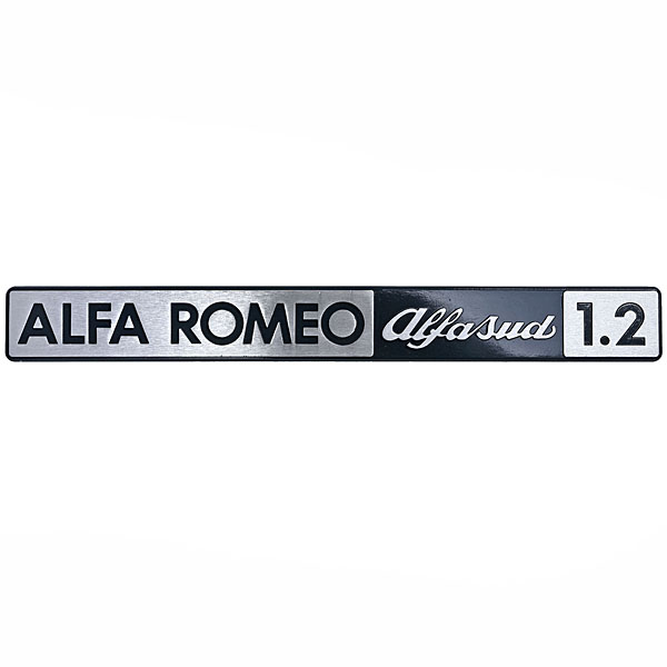 Alfa Romeo Genuine Alfasud Logo Plate1.2