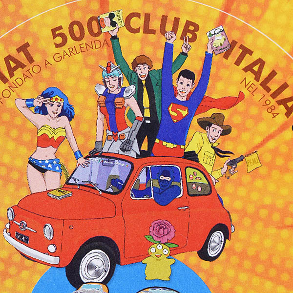 FIAT 500 CLUB ITALIA 40th Meeting 2023 Sticker