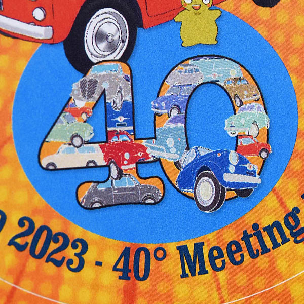 FIAT 500 CLUB ITALIA 40th Meeting 2023 Sticker