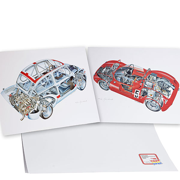 RIA(REGISTRO STORICO ITALIANO ABARTH) lithograph