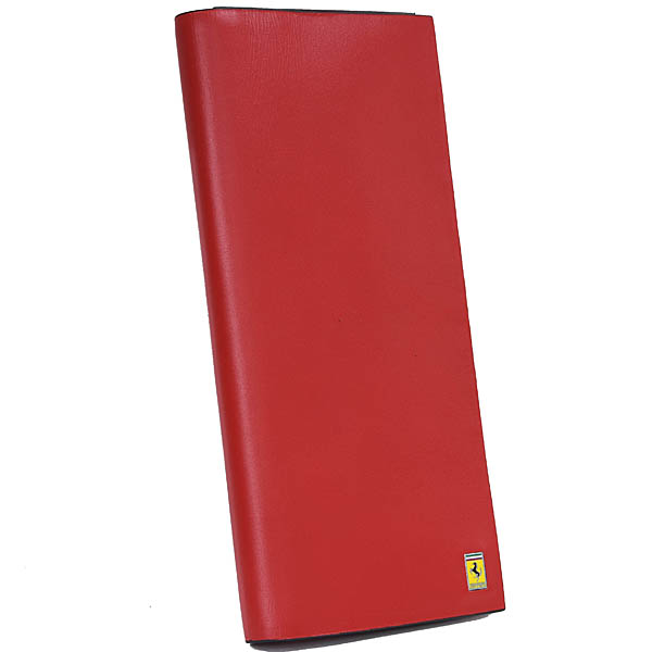 Ferrari Official Long Leather Wallet(Red)